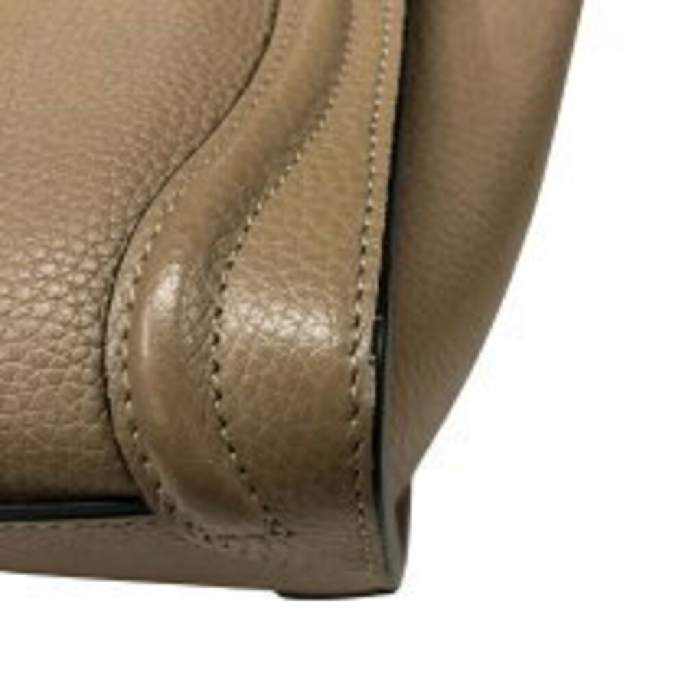Celine Luggage Shopper sand drummed calfskin leather - Picture 10 of 11